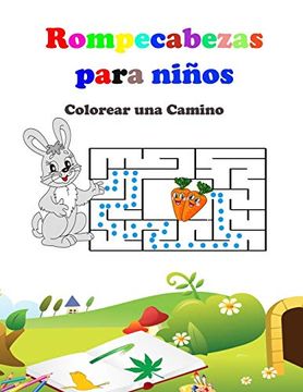 portada Rompecabezas Para Niños: Perfecto Para Regalar a un Niño Acertijos Infantiles Inteligentes 100 Páginas 8. 5 x 11