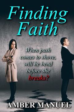 portada Finding Faith (Large Print): A Waking Up Novel (en Inglés)
