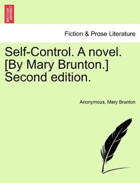 portada self-control. a novel. [by mary brunton.] second edition. (in English)