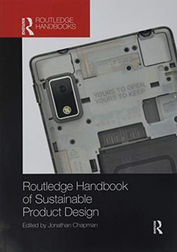 portada Routledge Handbook of Sustainable Product Design (en Inglés)