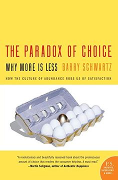 portada Paradox of Choice, The: Why More is Less (Harper Perennial) 