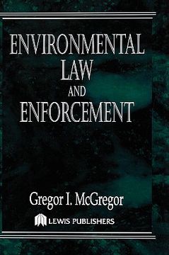 portada environmental law and enforcement (en Inglés)