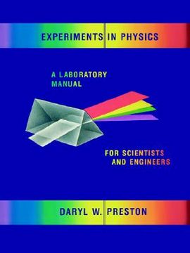 portada experiments in physics: a laboratory manual for scientists and engineers (en Inglés)