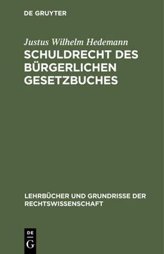 portada Schuldrecht des Bürgerlichen Gesetzbuches (in German)