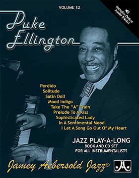 portada Duke Ellington: Jazz Play-Along Vol. 12 (en Inglés)