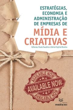 portada Estratégias, Economia e Administração de Empresas de Mídia e Criativas (en Portugués)