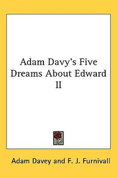 portada adam davy's five dreams about edward ii