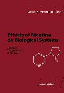 portada Effects of Nicotine on Biological Systems (in English)