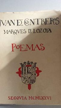 portada Poemas de Juan de Contreras Marques de Lozoya