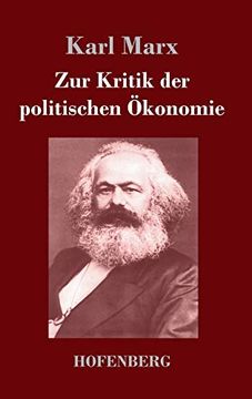 portada Zur Kritik der Politischen Ökonomie (en Alemán)