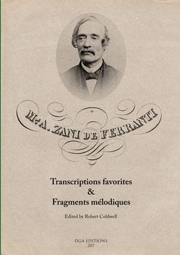 portada M. A. Zani de Ferranti: Transcriptions favorites & Fragments mélodiques (en Inglés)