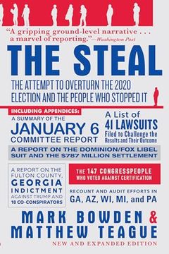portada The Steal: The Attempt to Overturn the 2020 Election and the People who Stopped it