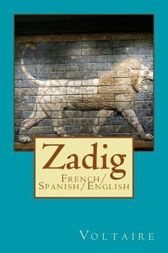 portada Zadig: French/Spanish/English (en Francés)