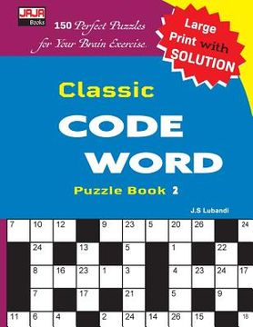 portada Classic CODE WORD Puzzle Book (en Inglés)