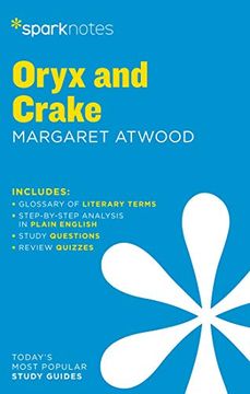 portada Oryx and Crake by Margaret Atwood (Sparknotes Literature Guide Series) (en Inglés)