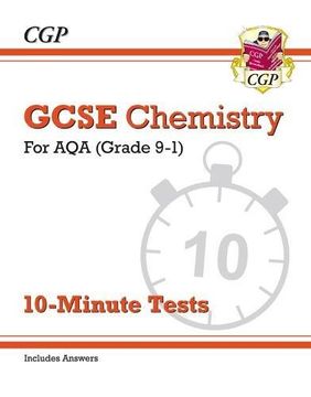 portada New Grade 9-1 Gcse Chemistry: Aqa 10-Minute Tests (With Answers) (en Inglés)