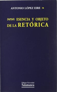 portada Esencia y Objeto de la Retórica (Estudios Filológicos)