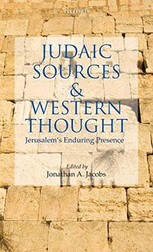 portada Judaic Sources and Western Thought: Jerusalem's Enduring Presence (en Inglés)