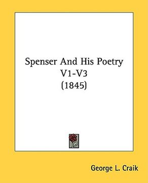 portada spenser and his poetry v1-v3 (1845)