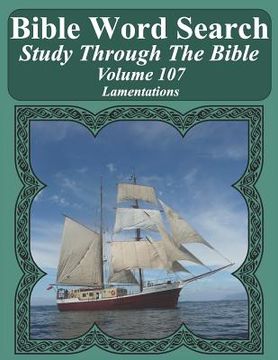 portada Bible Word Search Study Through The Bible: Volume 107 Lamentations (in English)