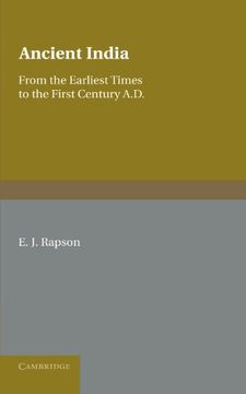 portada Ancient India: From the Earliest Times to the First Century ad (en Inglés)
