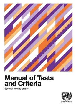 portada Recommendations on the Transport of Dangerous Goods: Manual of Tests and Criteria: Amendment 1 (en Inglés)