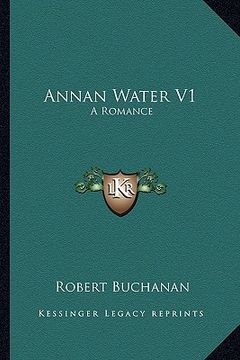 portada annan water v1: a romance (en Inglés)