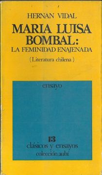 portada Maria Luisa Bombal la Feminidad Enajenada