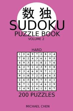 portada Sudoku Puzzle Book: 200 Hard Puzzles (en Inglés)
