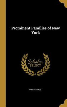 portada Prominent Families of New York