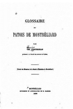 portada Glossaire du Patois de Montbéliard (en Francés)