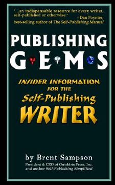 portada publishing gems: insider information for the self-publishing writer (en Inglés)