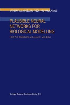 portada Plausible Neural Networks for Biological Modelling (en Inglés)