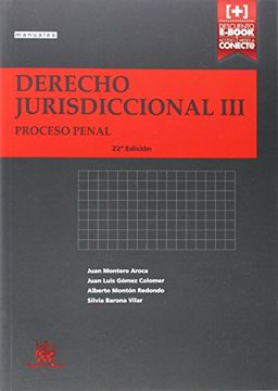 portada Derecho Jurisdiccional III Proceso Penal 22ª Edición 2014 (Manuales de Derecho Procesal)