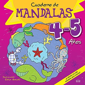 portada Cuaderno De Mandalas 4-5 Años Nv