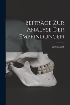 portada Beiträge Zur Analyse Der Empfindungen (in German)