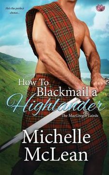 portada How to Blackmail a Highlander (en Inglés)