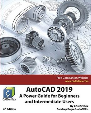 portada Autocad 2019: A Power Guide for Beginners and Intermediate Users (en Inglés)