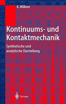 portada Kontinuums- und Kontaktmechanik: Synthetische und analytische Darstellung