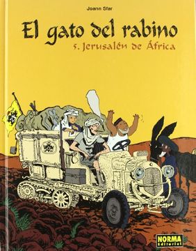 portada El Gato del Rabino 5: Jerusalen en Africa (in Spanish)