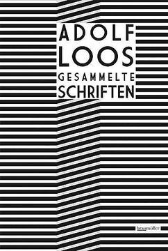 portada Adolf Loos Gesammelte Schriften (en Alemán)