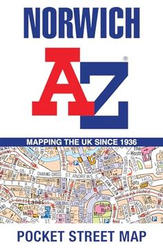 portada Norwich A-Z Pocket Street Map (in English)