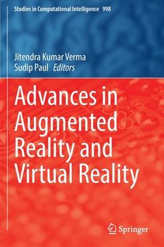 portada Advances in Augmented Reality and Virtual Reality (en Inglés)