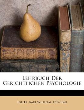 portada Lehrbuch Der Gerichtlichen Psychologie (en Alemán)
