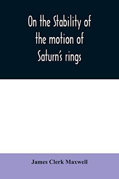 portada On the Stability of the Motion of Saturn's Rings (en Inglés)