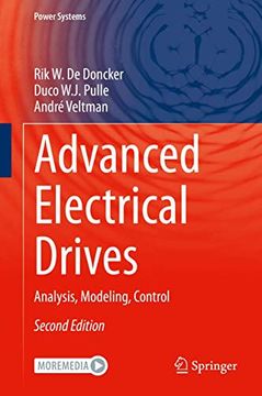 portada Advanced Electrical Drives: Analysis, Modeling, Control