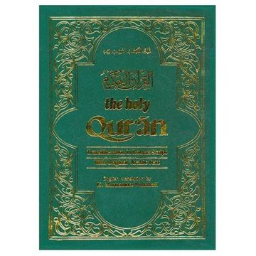 portada The Holy Qur'an: Transliteration in Roman Script and English Translation With Arabic Text 