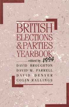 portada british elections and parties yearbook 1994 (en Inglés)