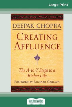 portada Creating Affluence: The A-To-Z Steps to a Richer Life (en Inglés)