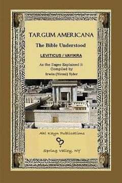 portada Targum Americana The Bible Understood - Leviticus / VaYikra (en Inglés)